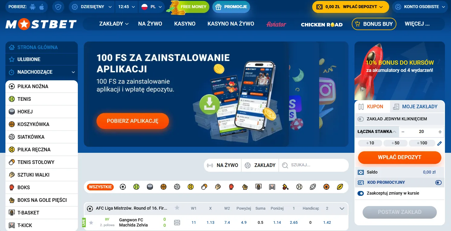 Jak działa oficjalna strona Mostbet Casino?